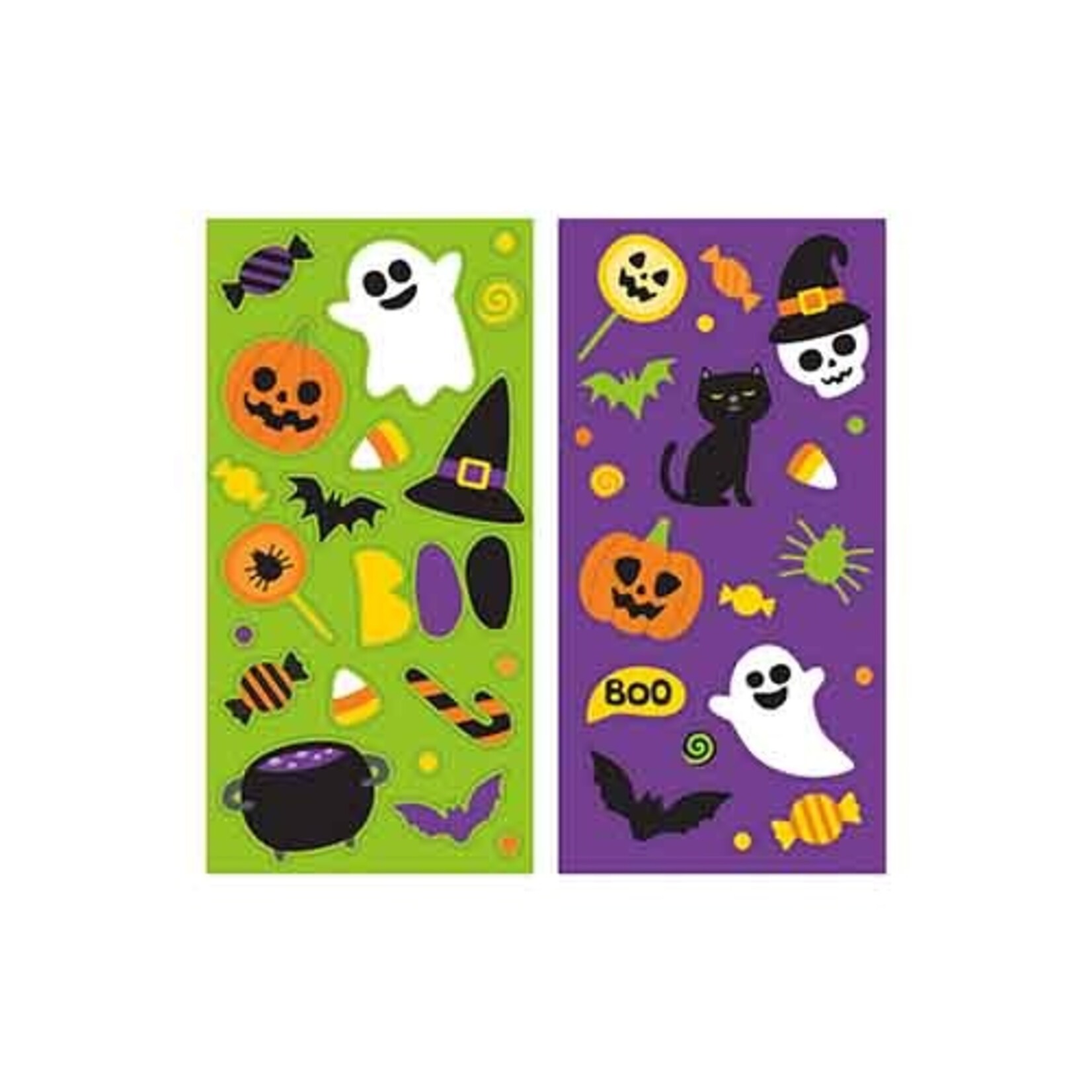 Creative Converting Halloween Sticker Strips - 8 sheets