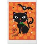 unique Spooky Black Cat Treat Bags - 50ct. (4" x 6")