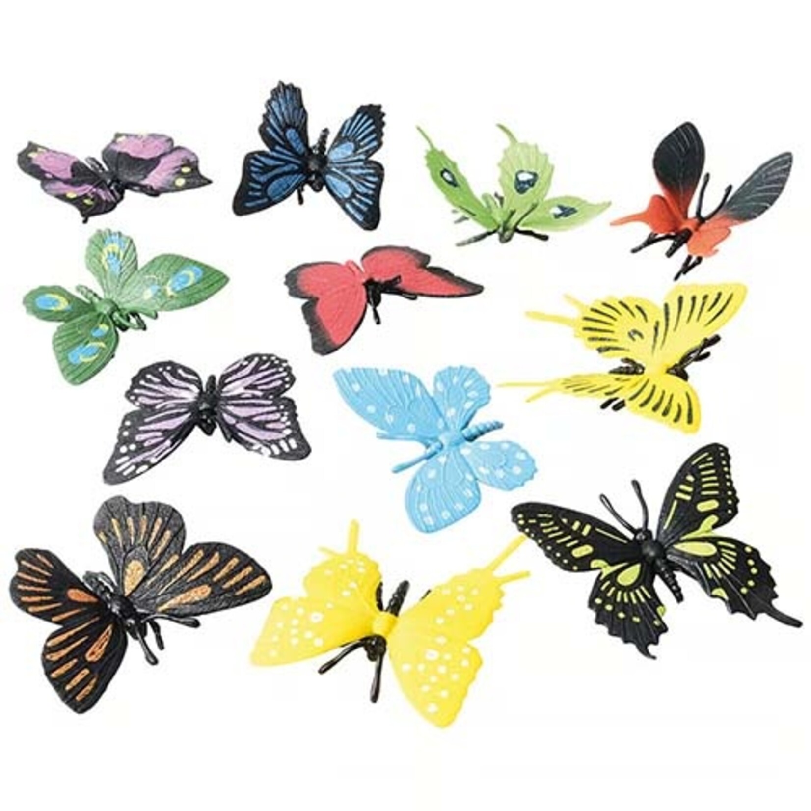 us toy Mini Butterflies Figurines - 12ct.