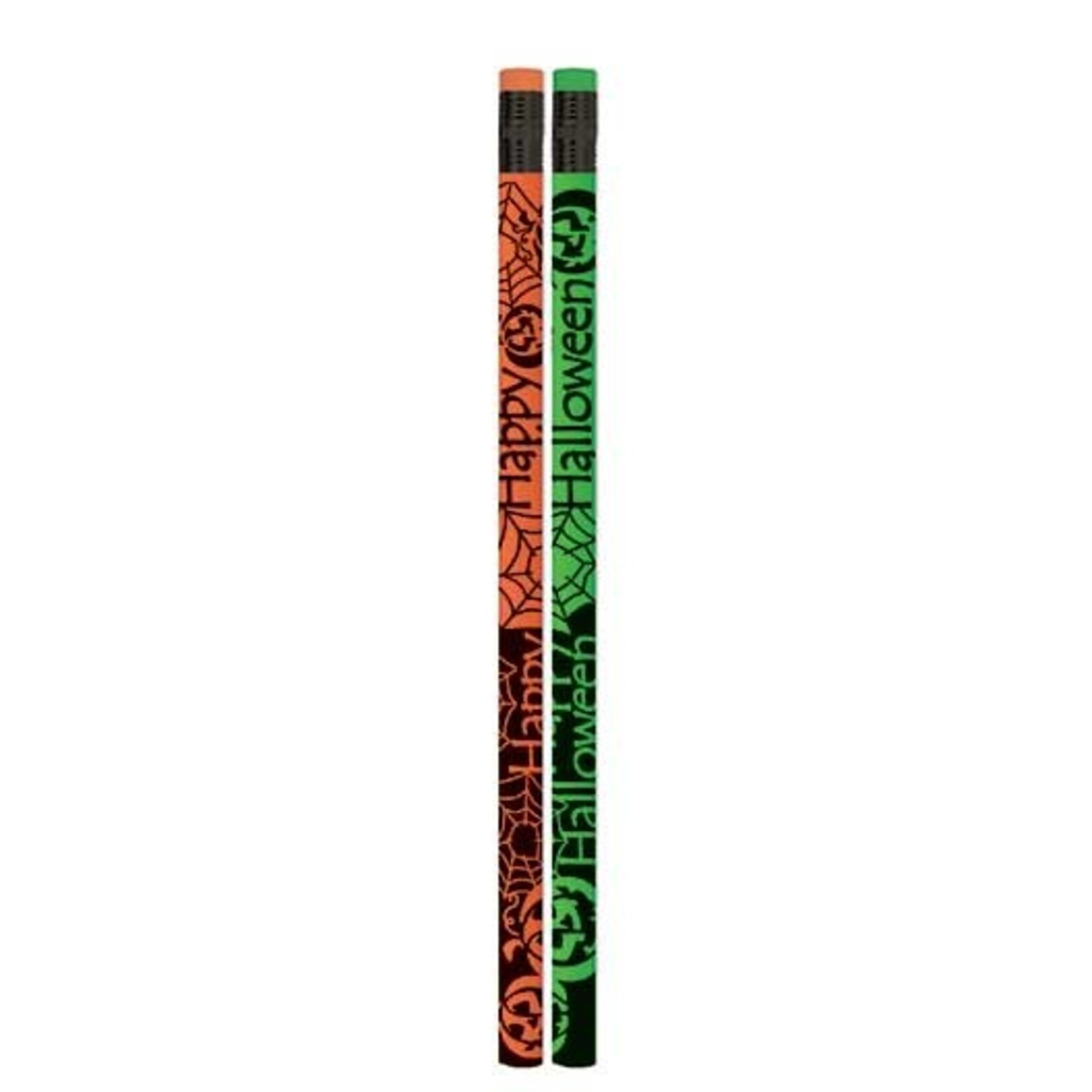 Musgrave Pencil Neon Green & Orange Halloween Pencils - 12ct.