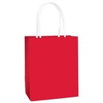 Amscan 5" Red Kraft Bag w/ Handle - 1ct.