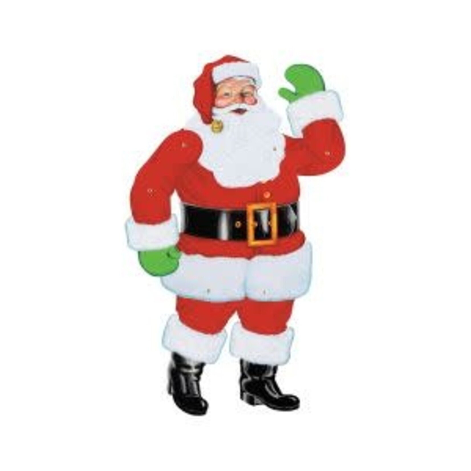 Beistle 29" Jointed Santa Cutout - 1ct.