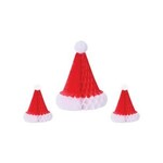 Beistle Santa Tissue Hats - 3ct.