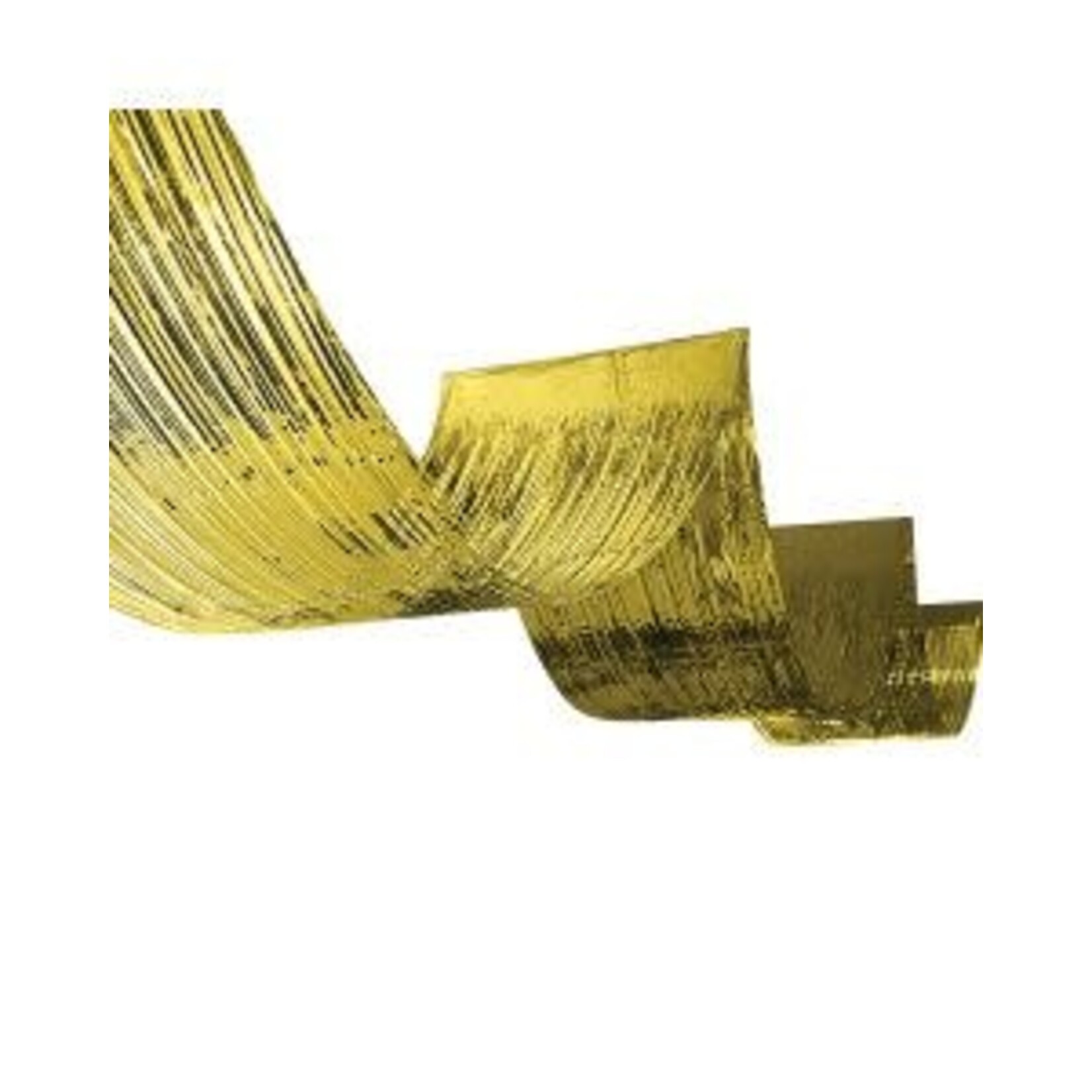 Beistle 16' Gold Metallic Ceiling Curtain - 1ct.
