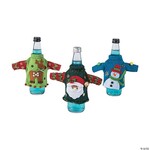 Fun Express Ugly Christmas Sweater Bottle Cover - 1ct.