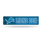 Rico Industries 16" Detroit Lions Plastic Street Sign - 1ct.