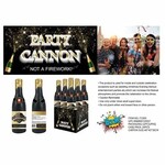 Direct Global Champagne Bottle Confetti Party Cannon - 1ct.