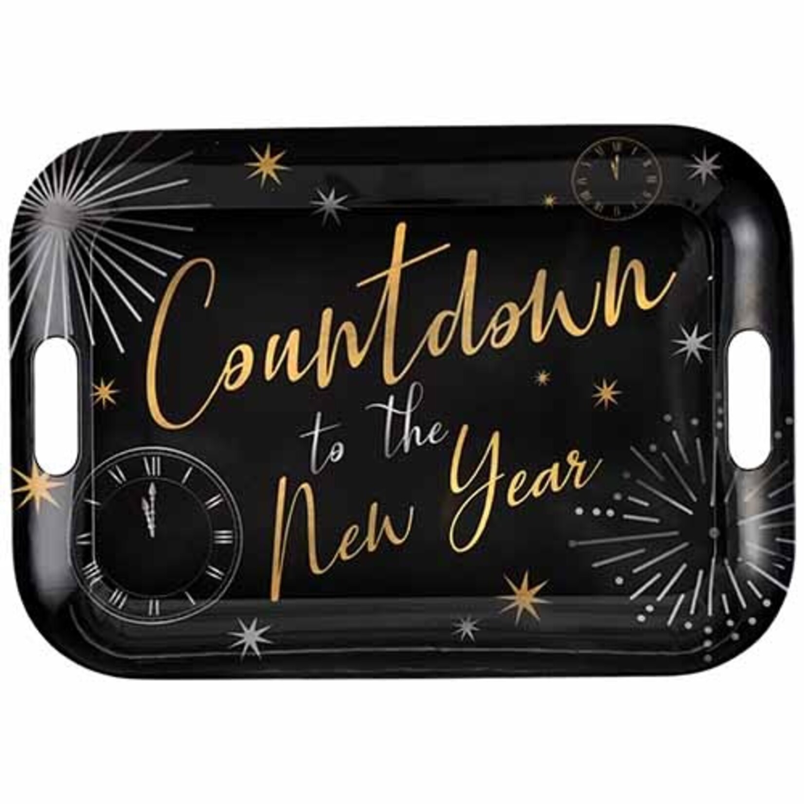 Amscan 19" Countdown To The New YearTray - 1ct.
