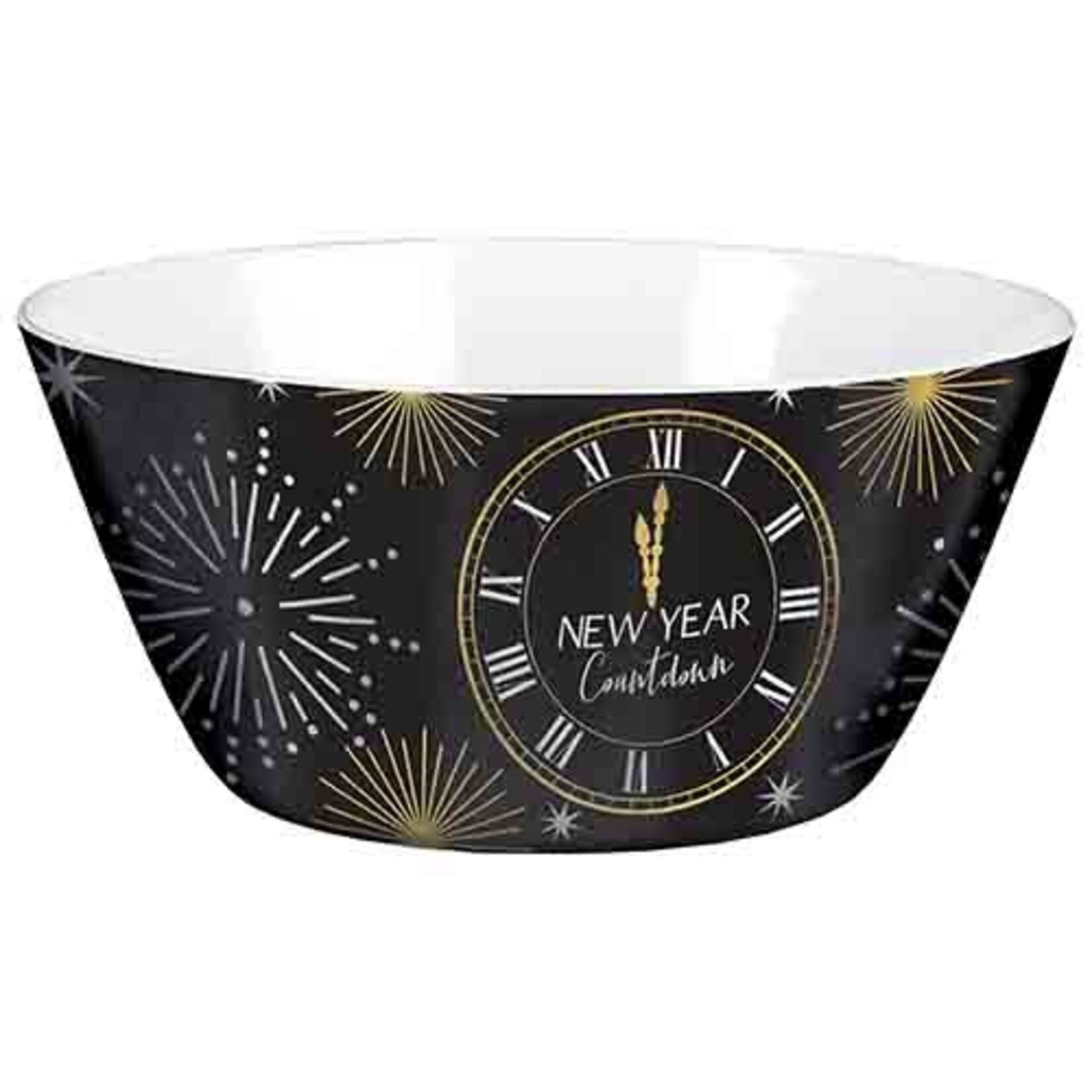 Amscan 10" New Years Eve Serving Bowl - 1ct. (120oz.)