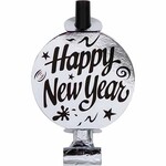 Creative Converting Silver & Gold New Years Blowouts - 6ct.
