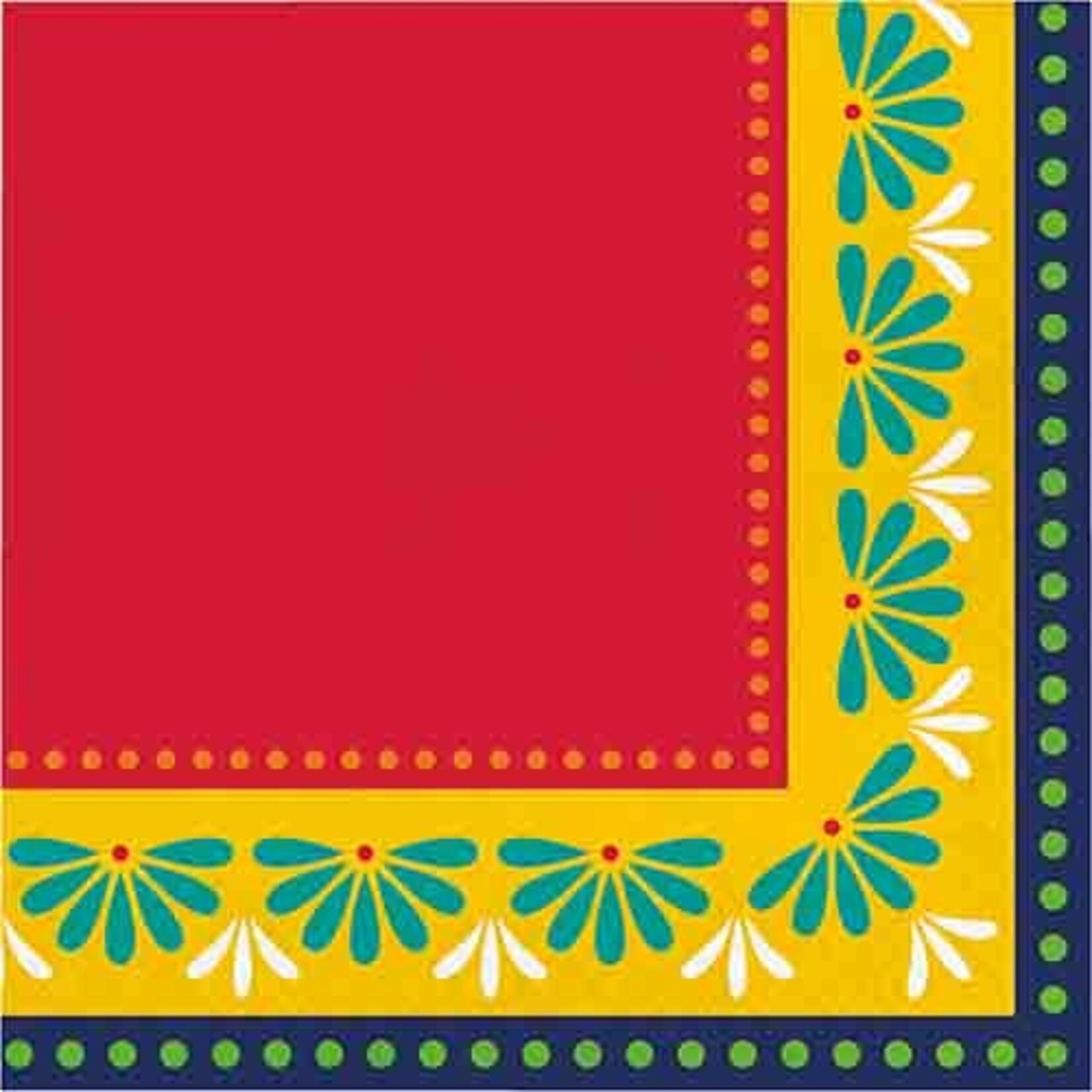 Creative Converting Fiesta Pottery Lunch Napkins - 16ct.