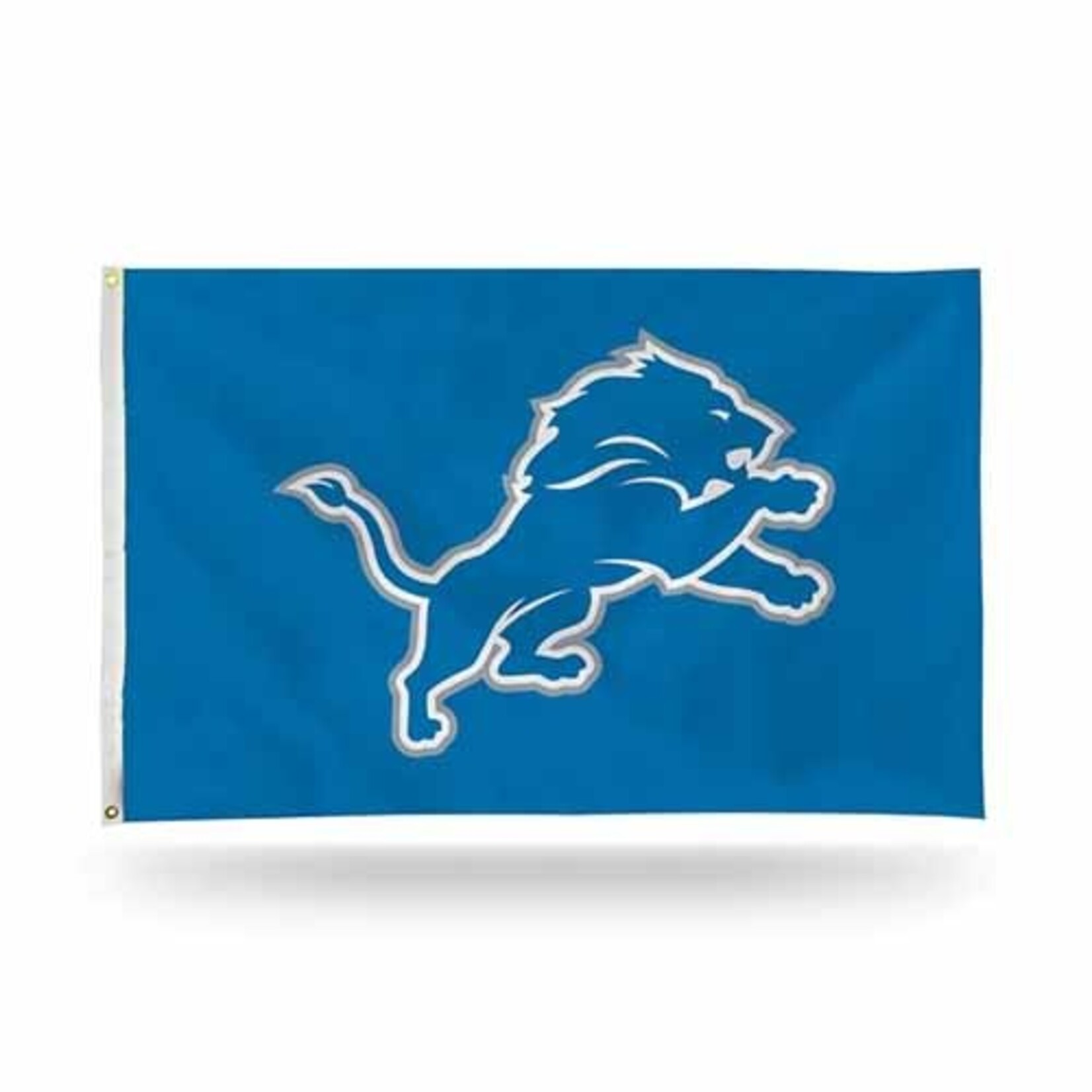 Rico Industries Detroit Lions 3' x 5' Classic Banner Flag w/ Grommets - 1ct.