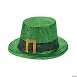 Fun Express St. Patrick's Day Glitter Top Hat - 1ct.