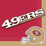 Amscan San Francisco 49ers Lunch Napkins - 16ct.