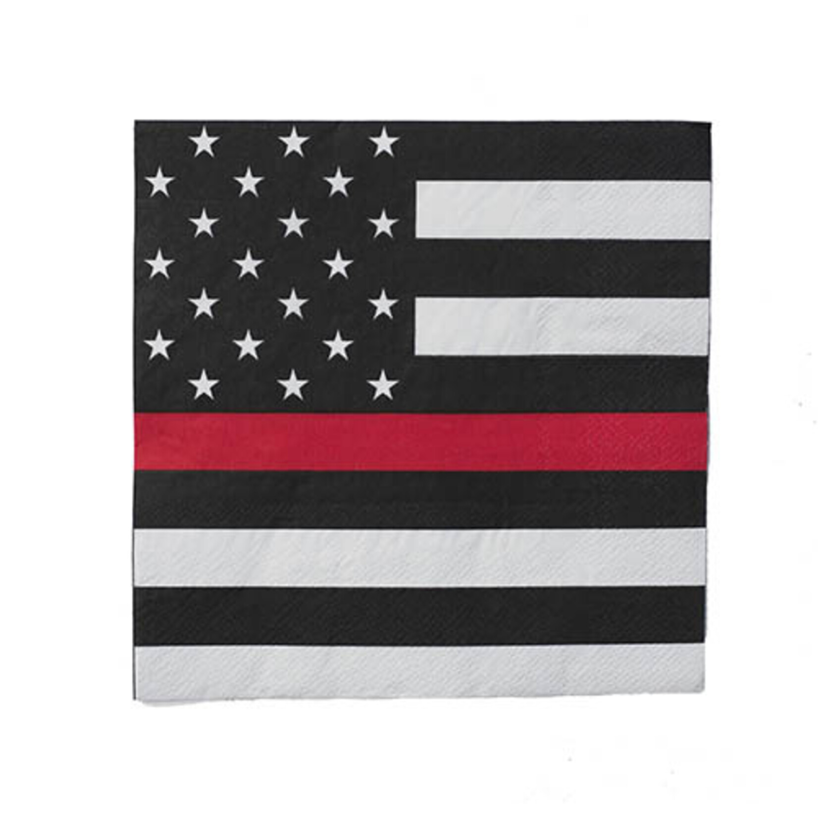 Havercamp Fire & Emt Thin Red Line Lunch Napkins - 16ct.