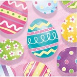 Creative Converting Eggsciting Easter Beverage Napkins - 16ct.