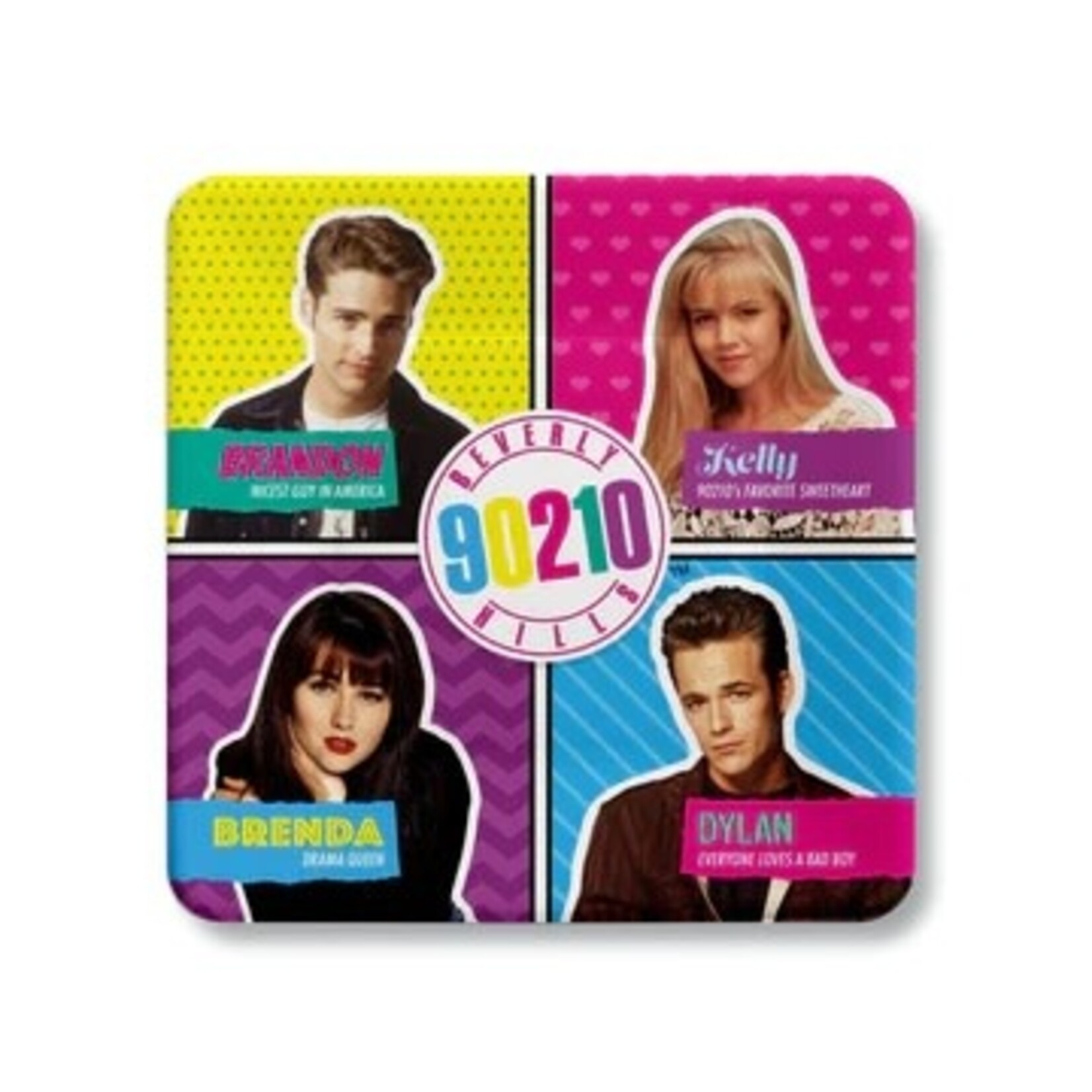 Prime Party 7" Beverly Hills 90210 Plates - 8ct.