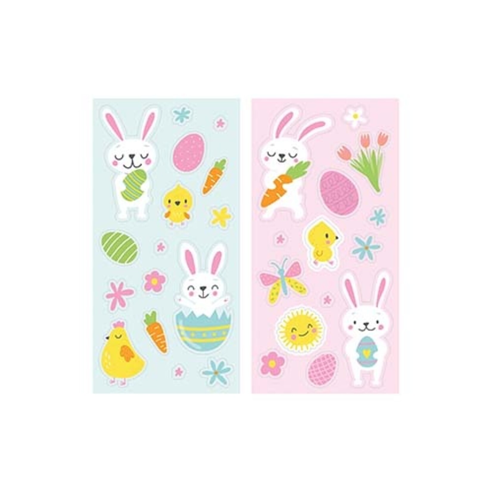 Creative Converting Easter Stickers - 8 Sheets.