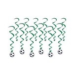 Beistle Soccer Ball Hanging Decorations- 12ct.