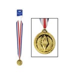 Beistle 30" Gold Medal Ribbon - 1ct.