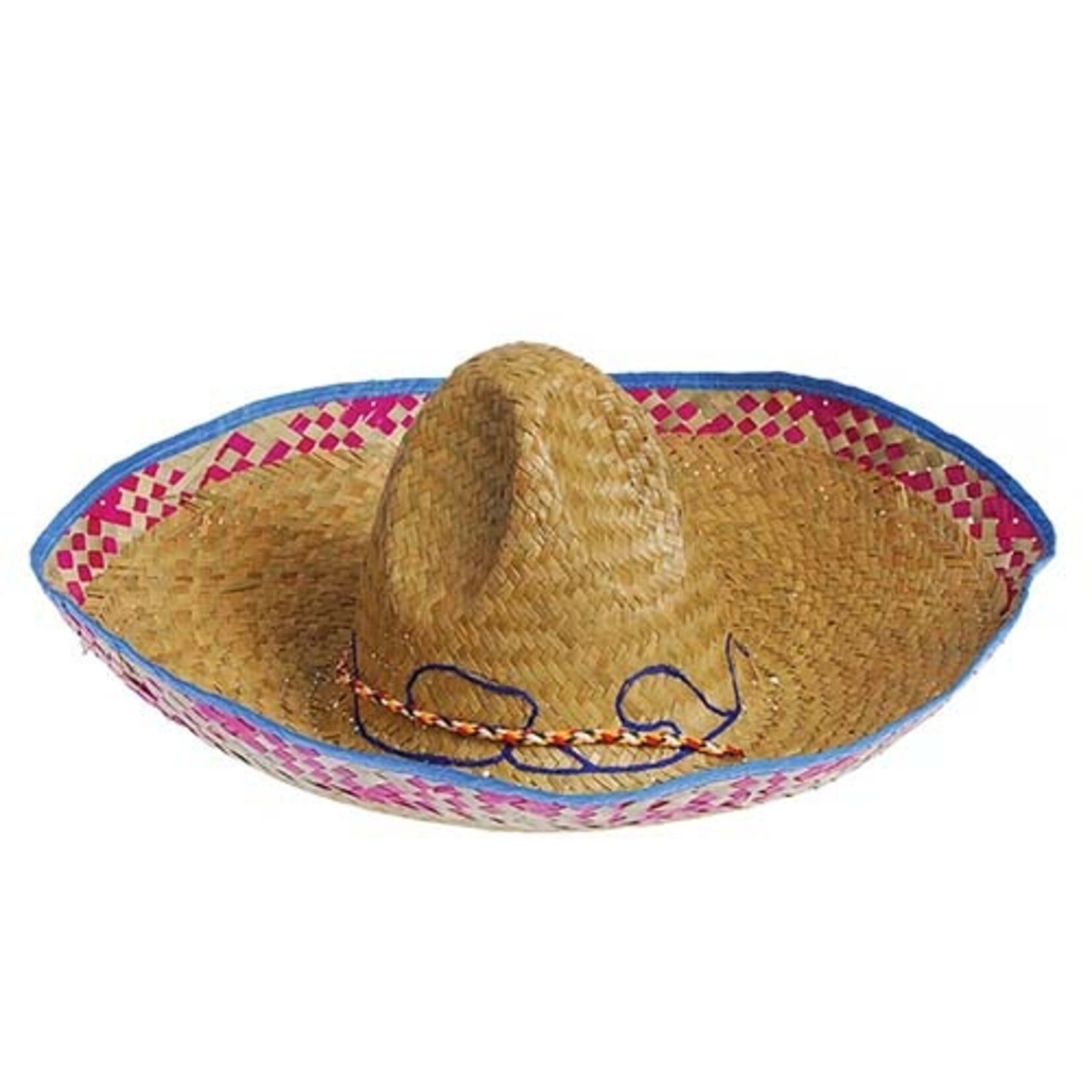 us toy Adult Woven Mexican Sombrero - 1ct. (18" x 7")
