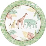 Creative Converting 9" Safari Baby Shower Plates - 8ct.