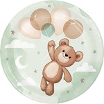 Creative Converting 7" Teddy Bear Plates - 8ct.