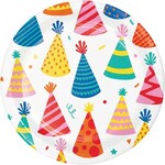 Creative Converting 7" Hat's Off Birthday Plates - 8ct.