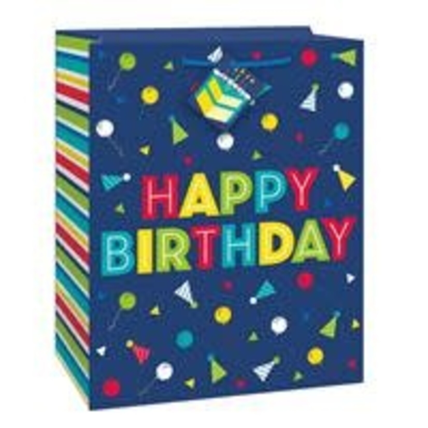 unique Peppy Birthday Large Gift Bag - 1ct. (10" x 12")