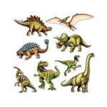 Beistle Dinosaur Cutouts - 8ct. (10" - 19")
