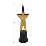 Beistle 8.5" Awards Night Gold Star Statuette - 1ct.