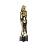 Beistle 9" Awards Night Gold Female Statuette - 1ct.