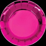 Creative Converting 7" Pink Party Foil Plates - 8ct.