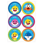 Amscan Baby Shark Stickers - 24ct.