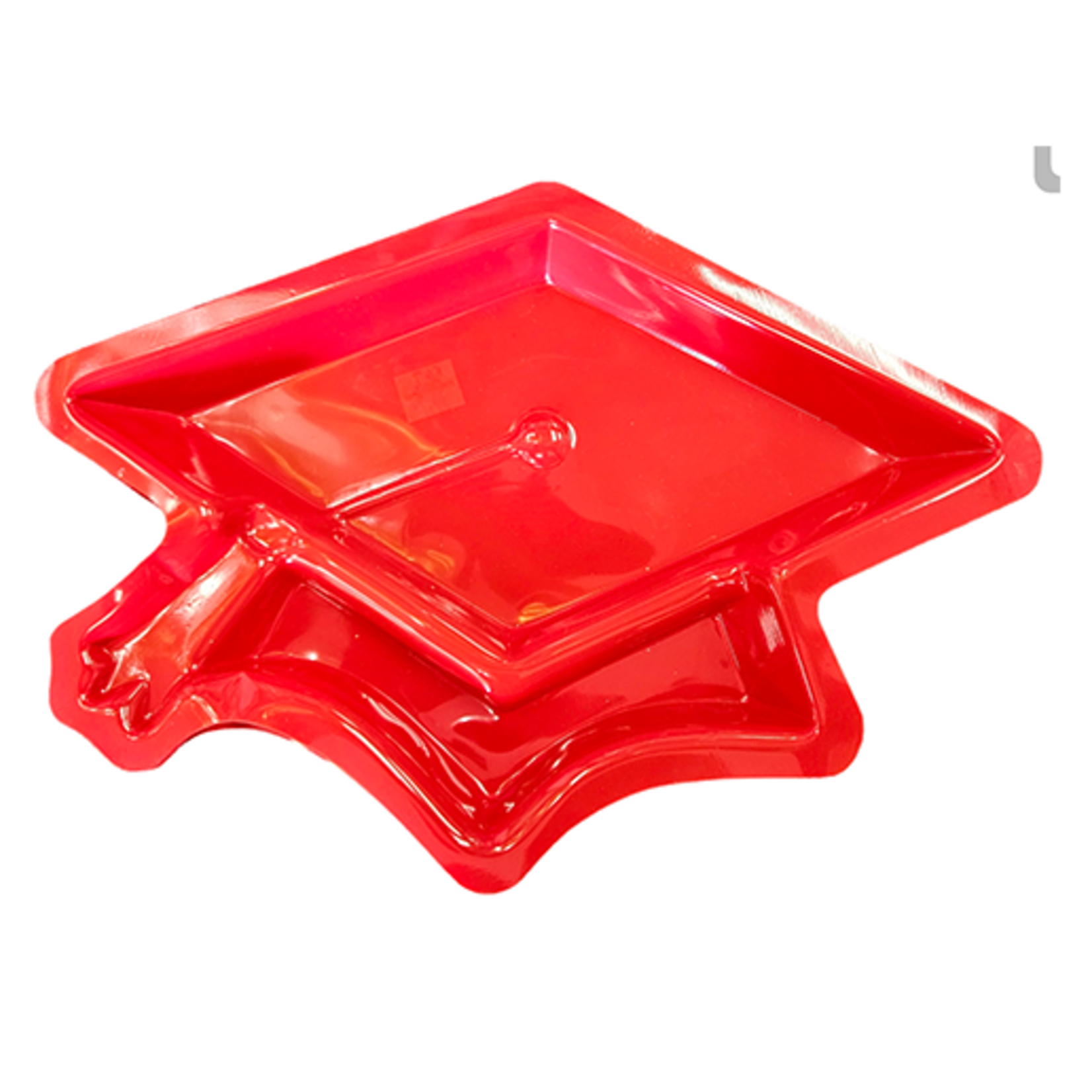 Amscan Red Graduation Cap Shaped Tray - 1ct.