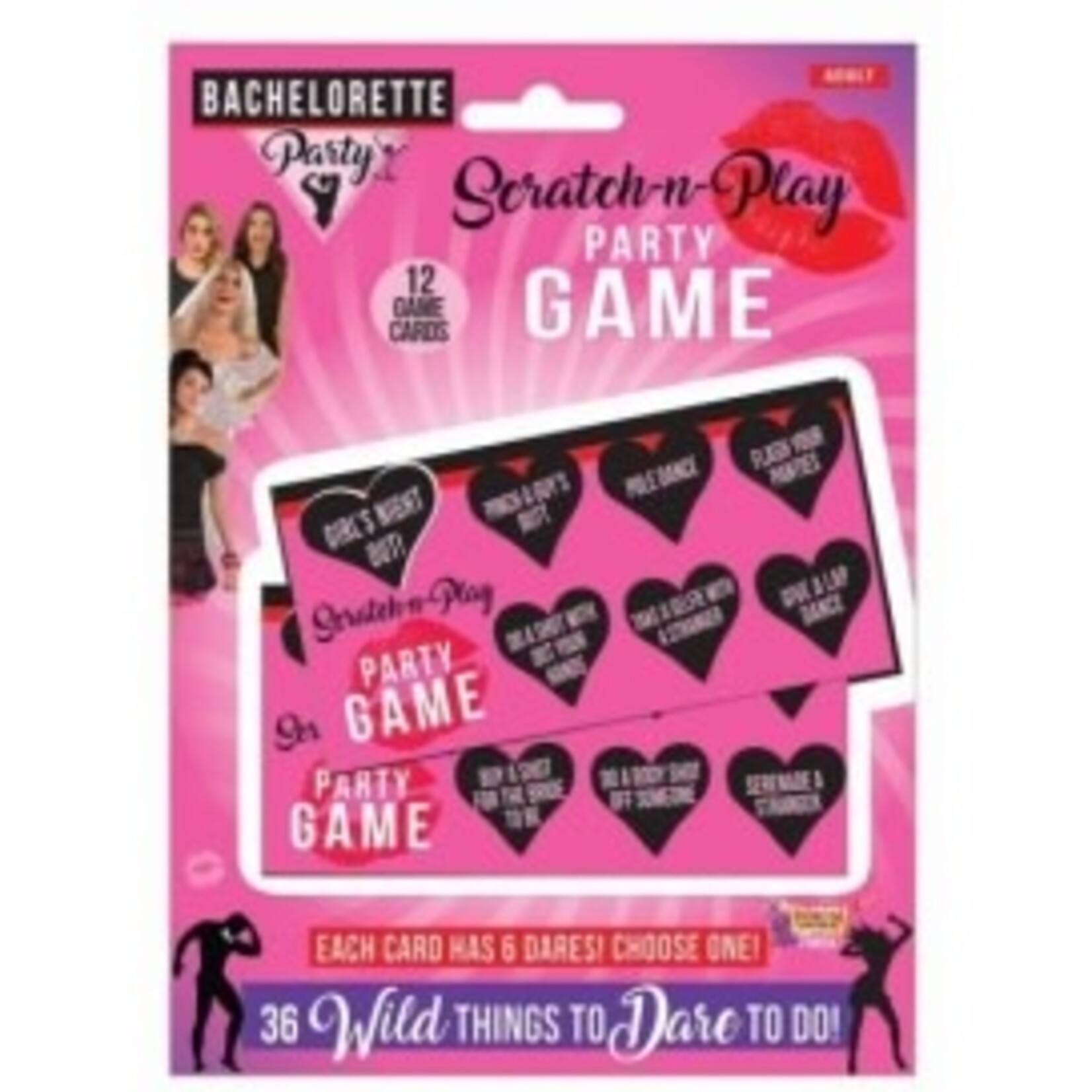 Rubies Bachelorette Scratch & Play Party Game - 12ct.