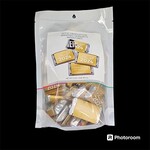 Just Candy Gold "Class of 2024" Graduation Hershey's Miniatures - 40ct.