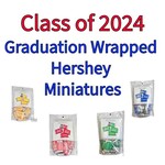 2024 Graduation Miniature Hershey Bars