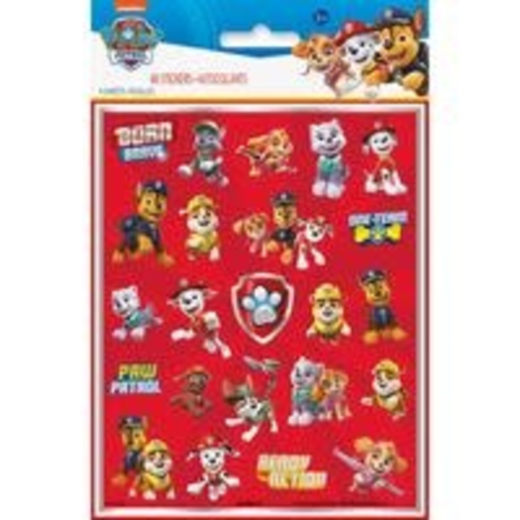 unique Paw Patrol Sticker Sheets - 4ct. (92 Total)