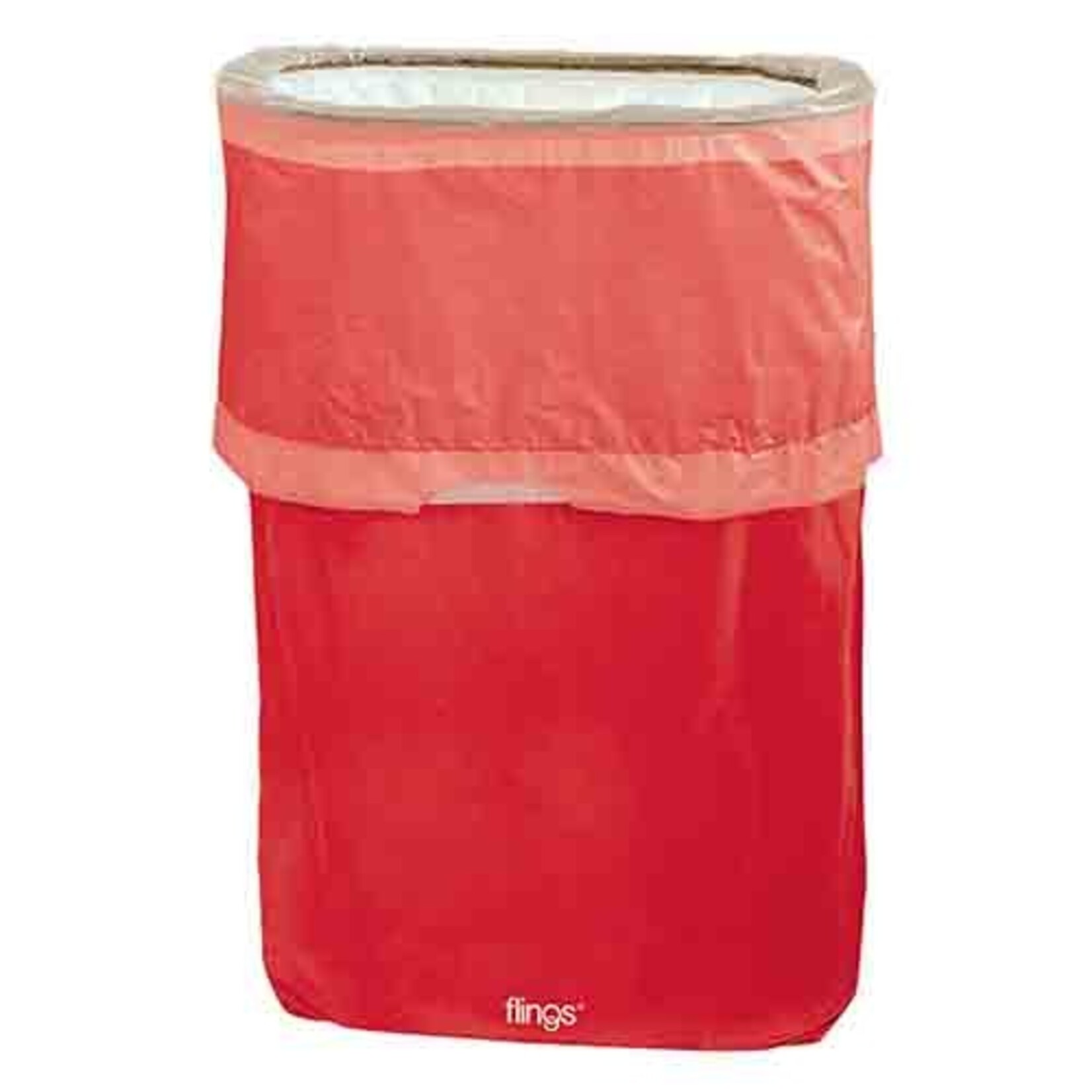 Amscan Red Disposable Fling Trash Bin - 1ct. (13 gal.)