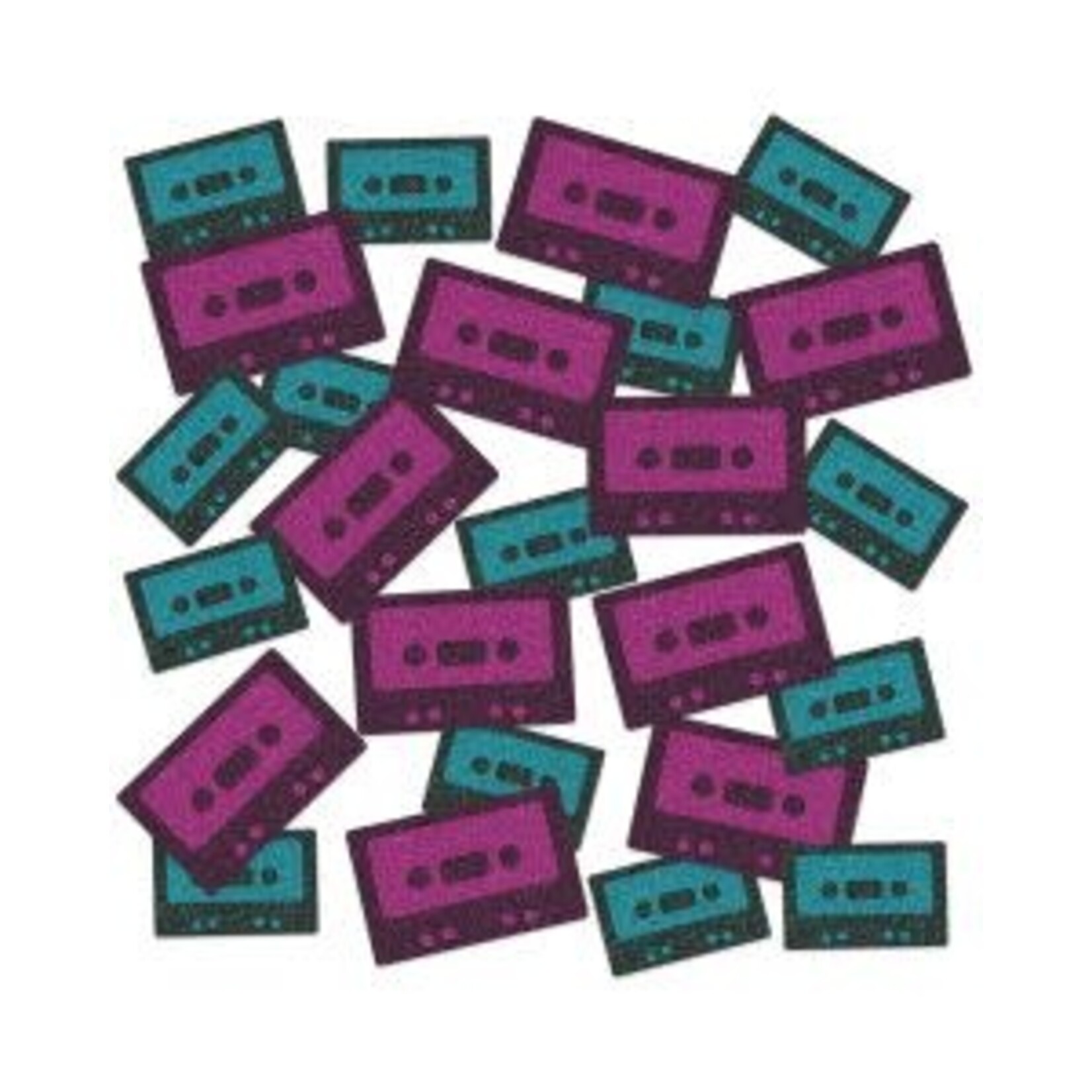 Beistle Cassette Tape Deluxe Sparkle Confetti