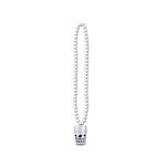Beistle White Beads w/ Graduation Shot Glass - 1ct.
