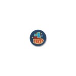 Beistle #1 Dad Satin Button - 1ct.