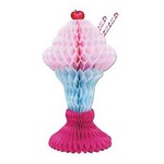 Beistle 14" Tissue Sundae Decoration - 1ct.