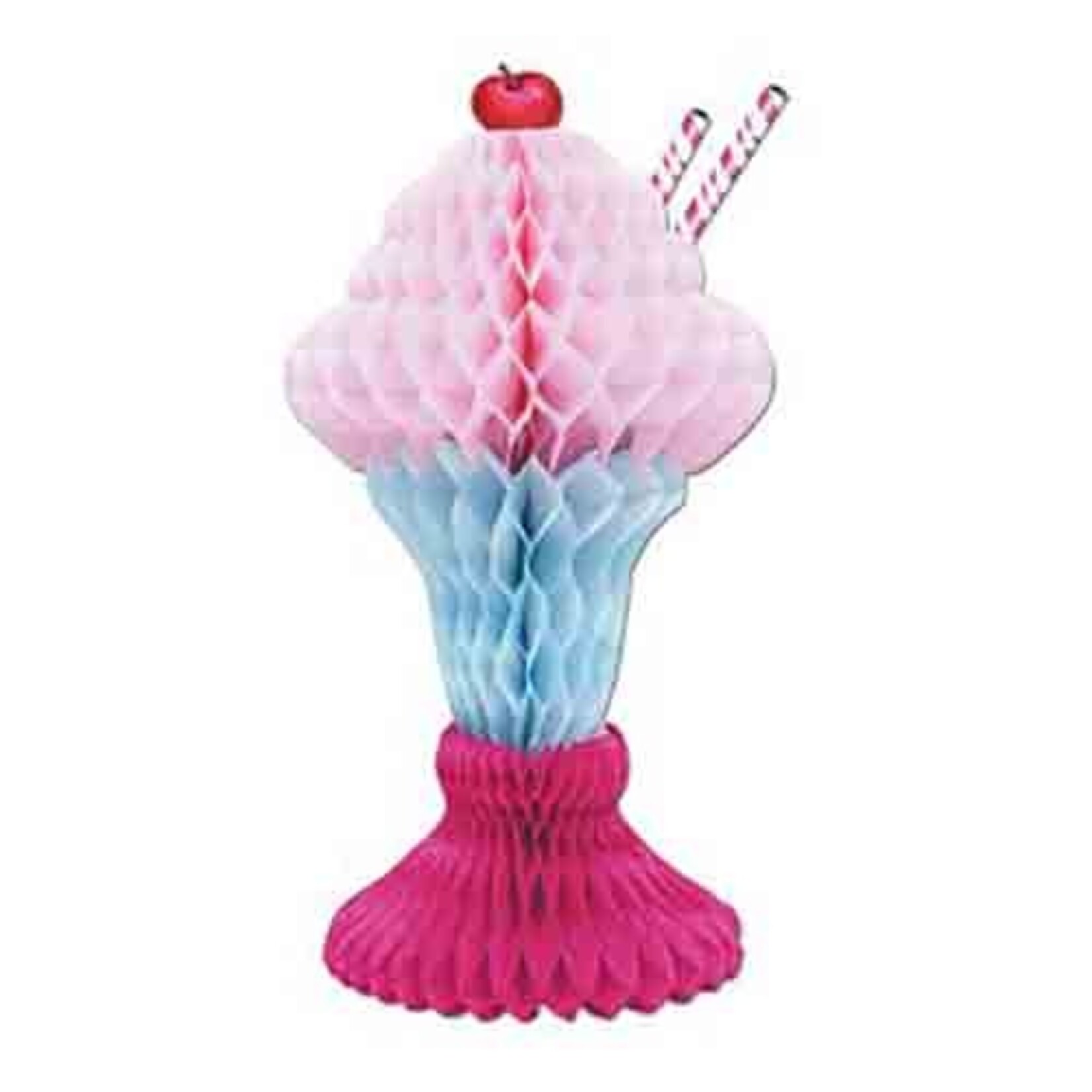 Beistle 14" Tissue Sundae Decoration - 1ct.