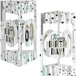 Creative Converting Minted Milestone Centerpiece w/ Stickers - 2ct.