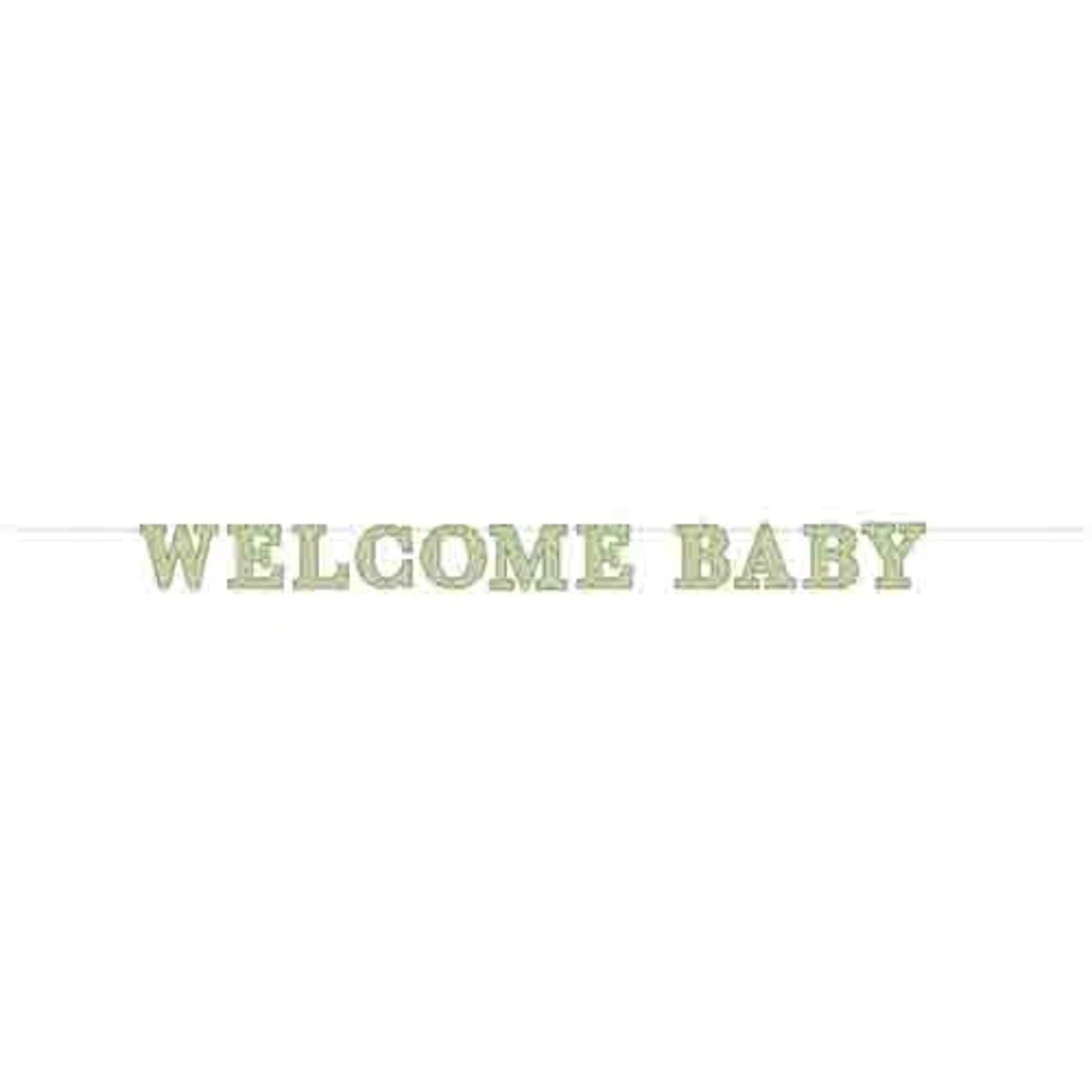 Creative Converting Sweet Baby Welcome Banner - 2ct.