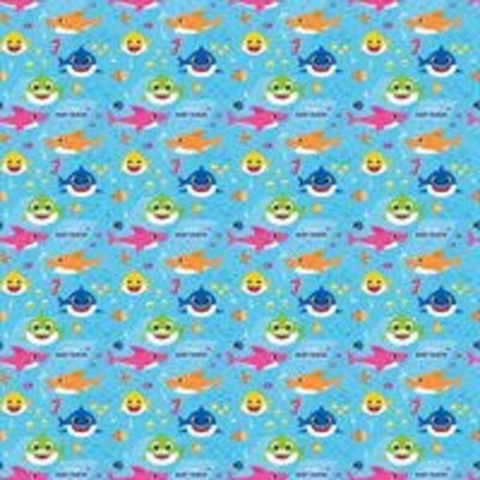 unique Baby Shark Gift Wrap - 1ct. (30" x 5')