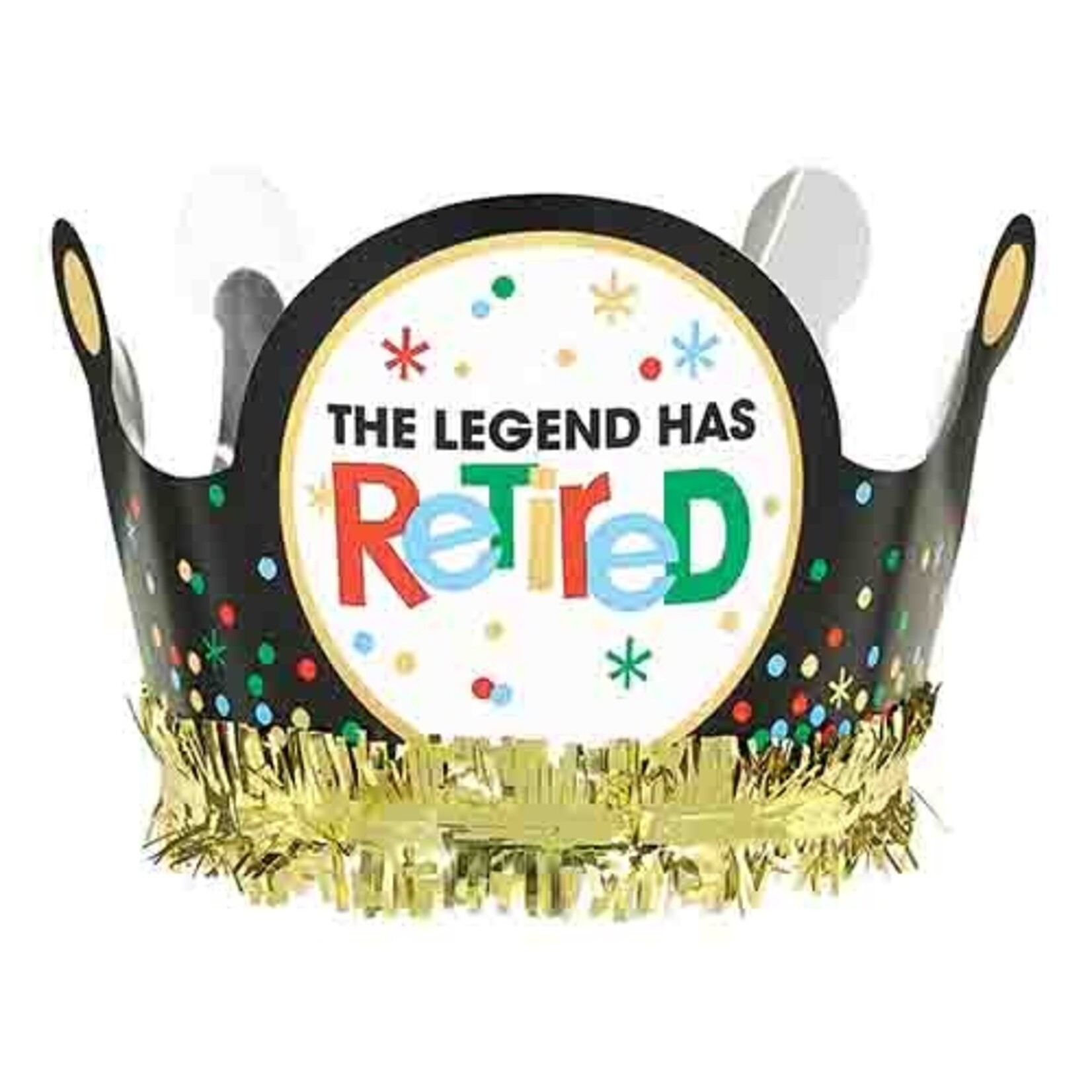 Amscan Officially Retired Foil Crown - 1ct.