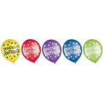 Amscan 12" Officially Retired Latex Balloons - 15ct. (Helium Not Included)